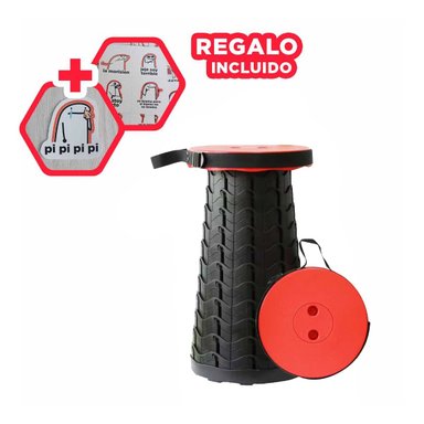 PACK5 SILLA DE VIAJE VERSATIL SEGURO ROJO Y+REGALO STICKERS