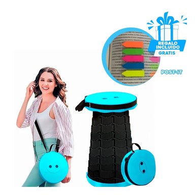 PACK5 SILLA PARA PICNICS EN TURQUEZA Y+BANDERITAS ADHESIVAS