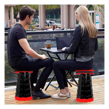 PACK4 SOPORTE PLEGABLE 2 SEGUROS PORTATILES TAPA ROJO CENTRO NEGRO USO DIARIO - 2