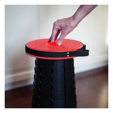 PACK4 SOPORTE PLEGABLE 2 SEGUROS PORTATILES TAPA ROJO CENTRO NEGRO USO DIARIO - 5