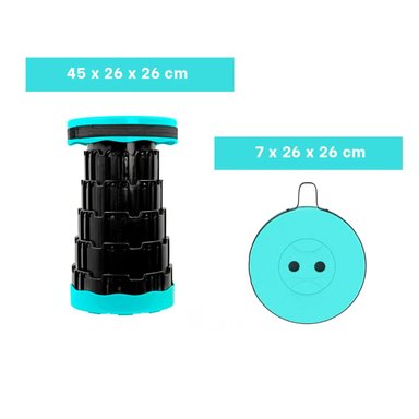 PACK2 SILLA LIGERA EN TURQUEZA Y+BANDERITAS ADHESIVAS - 5