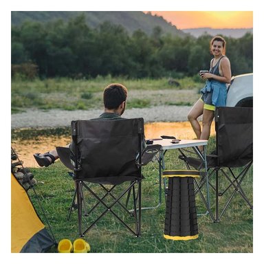 PACK3 BANCO PARA ADULTOS EN TONO AMARILLO Y+PAPEL DE REGALO