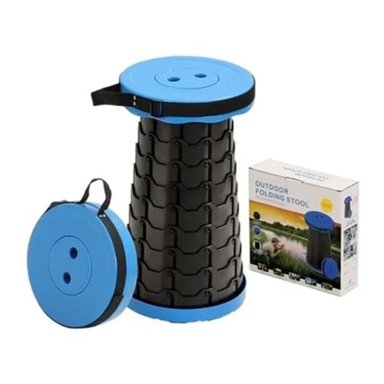PACK5 SILLA COMPACTA Y FUERTE EN AZUL Y+REGALO STICKERS - 2