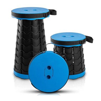 PACK5 SILLA COMPACTA Y FUERTE EN AZUL Y+REGALO STICKERS - 4