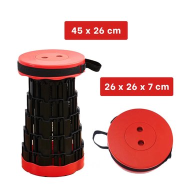PACK4 SILLA LIGERA EN ROJO Y+BANDERITAS ADHESIVAS - 5