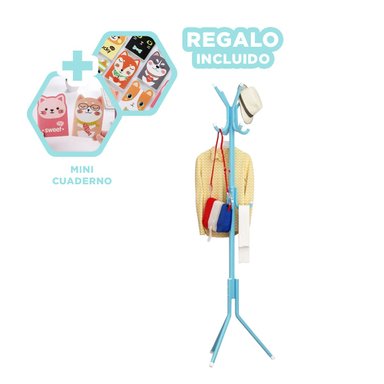 PACK12 PERCHERA VERSATIL DE CELESTE Y+REGALO AGENDITA