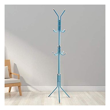 PACK2 PERCHERO FUNCIONAL ELEGANTE CELESTE Y+LIGAS DE REGALO