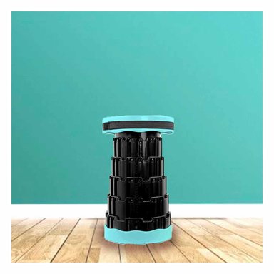 PACK2 MODULO PLEGABLE PORTATIL CON DOBLE SEGURO Y TAPA TURQUEZA CENTRO NEGRO - 2