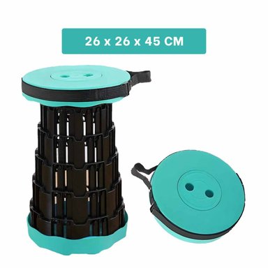 PACK2 SILLA PLEGABLE PORTATIL CON DOBLE SEGURO PARA REUNIONES Y CASA VERDE NEGRO - 4