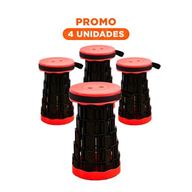 PACK4 SOPORTE FUNCIONAL PLEGABLE 2 SEGUROS PORTATILES TONO ROJO BASE NEGRA Y+REGALO STICKER