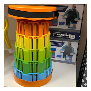 PACK5 ASIENTO ESPACIOSO EN TONO NARANJA Y+LIGAS DE REGALO - 2