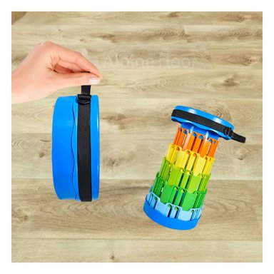 PACK3 BANCA REGULABLE EN TONO AZUL Y+REGALO STICKERS - 3