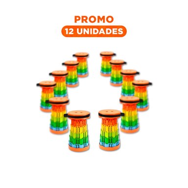 PACK12 SEGURO PLEGABLE PORTATIL CON DOBLE SEGURO CASA Y+REGALO STICKER