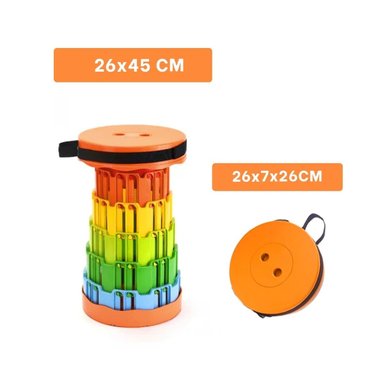 PACK4 FUNCIONAL PLEGABLE PORTATIL CON DOBLE SEGURO CASA Y+REGALO STICKER - 4
