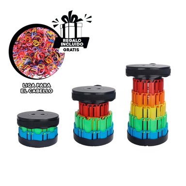 PACK2 BANCA FACIL DE TRANSPORTAR EN NEGRO Y+LIGAS DE REGALO