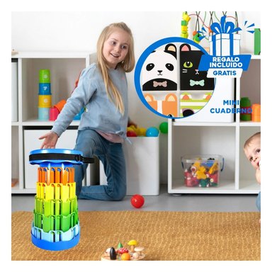 PACK3 BANCA RESISTENTE CON SOPORTE AZUL Y+REGALO AGENDITA