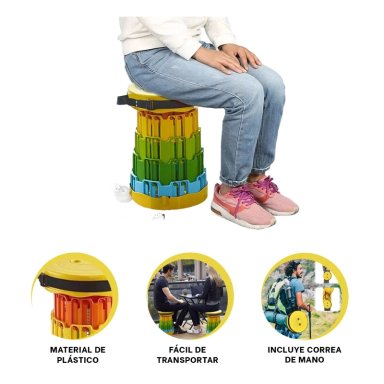 PACK5 BANCA FACIL DE LLEVAR EN AMARILLO Y+PAPEL DE REGALO - 2