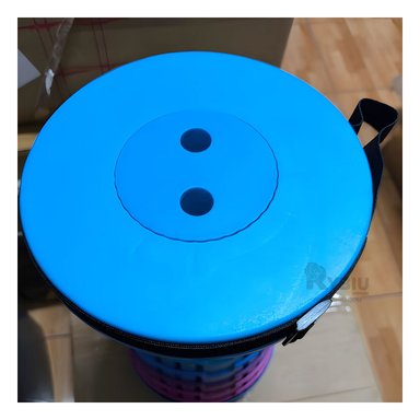 SILLA DE COMPACTA PLEGABLE CON SEGURO AZUL Y+REGALO AGENDITA