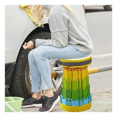 PACK3 BANCA RESISTENTE PARA CASA EN COLOR AMARILLO