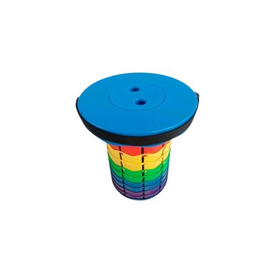 PACK6 SILLA PLEGABLE PORTATIL EN AZUL Y+BANDERITAS ADHESIVAS - 4