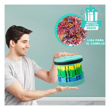 PACK2 BANCA COMODA CON DISEÑO EN VERDE Y+LIGAS DE REGALO