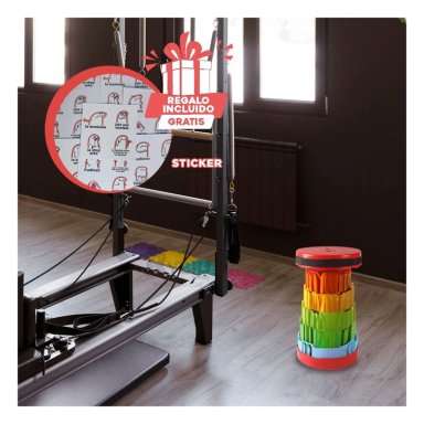 PACK3 BANQUILLO PARA NIÑOS EN ROJO Y+REGALO STICKERS