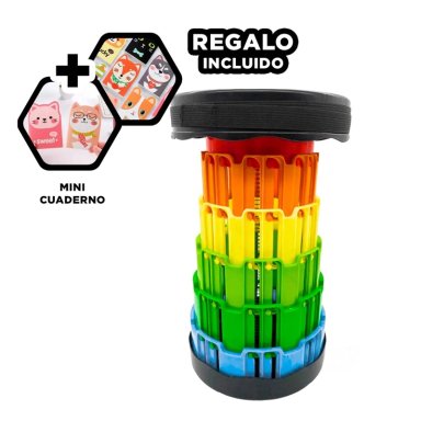 PACK12 ASIENTO PARA EXTERIORES EN NEGRO Y+REGALO AGENDITA