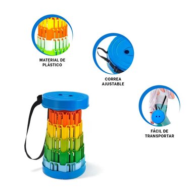PACK2 BANCA COMODA CON DISEÑO EN AZUL Y+LIGAS DE REGALO - 4