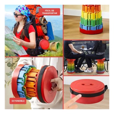 PACK12 ASIENTO EXOTICO DE TAPA ROJO Y+LIGAS DE REGALO - 2