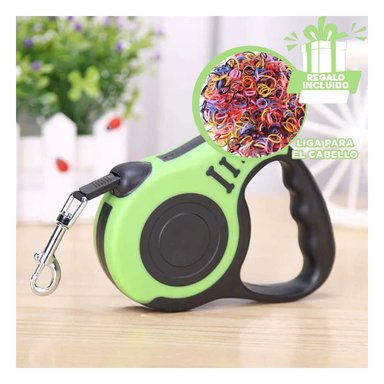 CUERDA CON AGARRE COMODO Y SEGURO EN VERDE Y+LIGAS DE REGALO