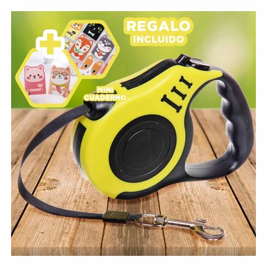 SOGA PARA CAMINATA DE PET EN AMARILLO Y+REGALO AGENDITA