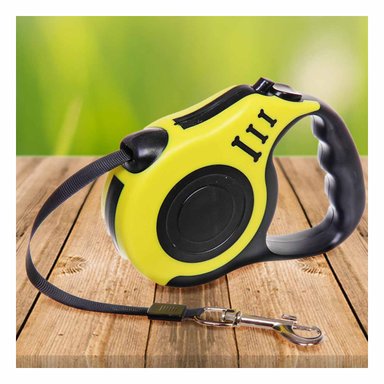 PACK4 CORREA DE PASEO PARA PET EN AMARILLO Y+PAPEL DE REGALO