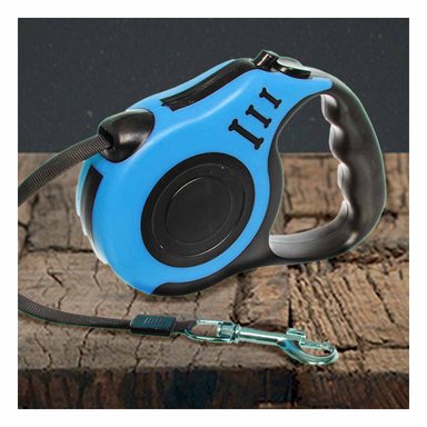 PACK4 CORREA PET PARA PASEAR 5M AZUL Y+PAPEL DE REGALO