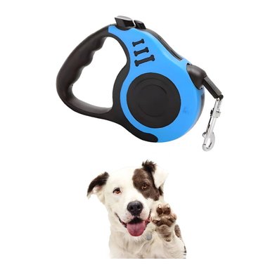 PACK2 SOGA PARA PERROS Y PASEO EN AZUL Y+PAPEL DE REGALO