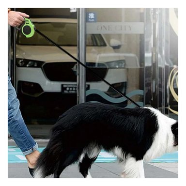 PACK12 SOGA COMODA PARA PASEO DIRARIO DE MASCOTA DE 5M VERDE