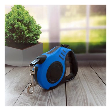 PACK12 SOGA PARA CAMINAR CON PERRO 5M EN COLOR AZUL