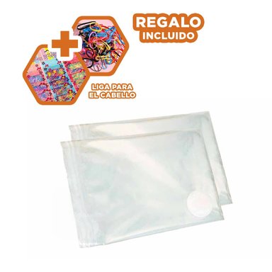 PACK4 FUNDA REUTILIZABLE CON VALVULA HO30725 Y+LIGAS DE REGA