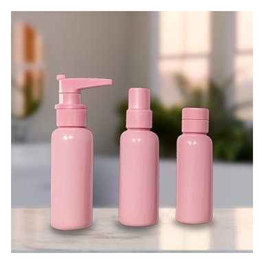 PACK6 KIT PARA ALMACENAR COSMETICO ROSA Y+PAPEL DE REGALO