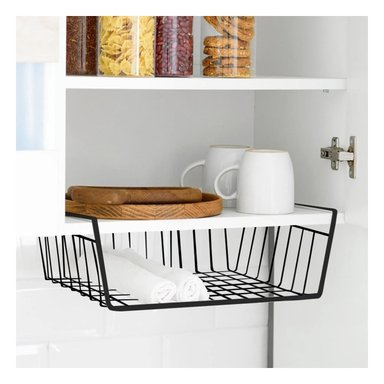 PACK2 CESTO INOXIDABLE DE NEGRO Y+BANDERITAS ADHESIVAS