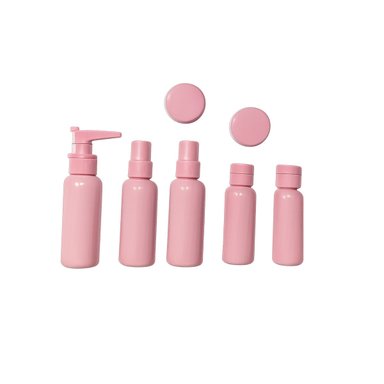 PACK2 BOTELLAS RECARGABLES EN ROSA Y+BANDERITAS ADHESIVAS - 2