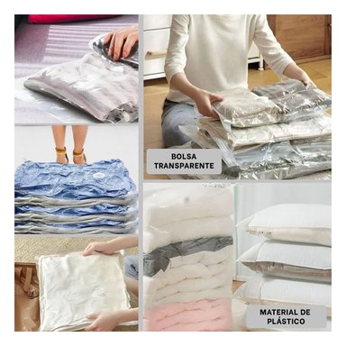 PACK4 FUNDA EFICIENTE DE PRENDAS 70X100CM Y+REGALO AGENDITA