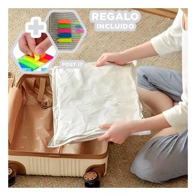 PACK4 PROTECTOR PRENDAS EN 70X100CM Y+BANDERITAS ADHESIVAS