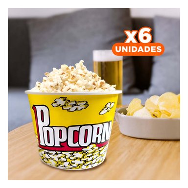 PACK6 CUBO DIVERSION Y SABOR EN AMARILLO Y+REGALO STICKERS