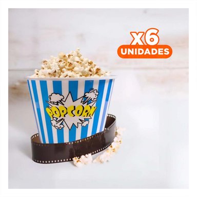 PACK6 CUBO DIVERSION Y SABOR EN AZUL Y+REGALO STICKERS