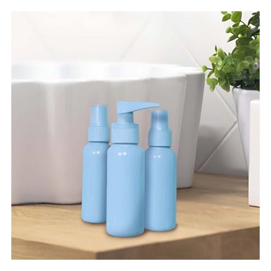 PACK4 ENVASES SEGUROS Y FUNCIONAL CELESTE Y+REGALO STICKERS