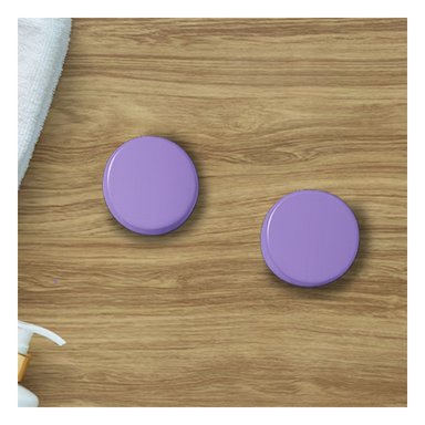 PACK6 KIT PARA ALMACENAR COSMETICO LILA Y+PAPEL DE REGALO