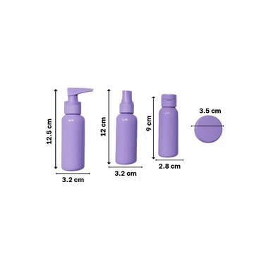 PACK12 ENVASES SEGUROS Y FUNCIONAL LILA Y+LIGAS DE REGALO - 5