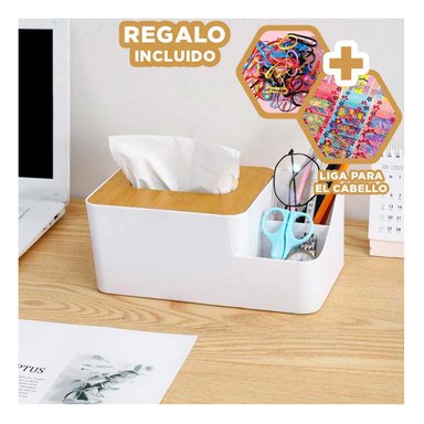 PACK12 CAJA DE SERVILLETAS EN BLANCO Y+LIGAS DE REGALO