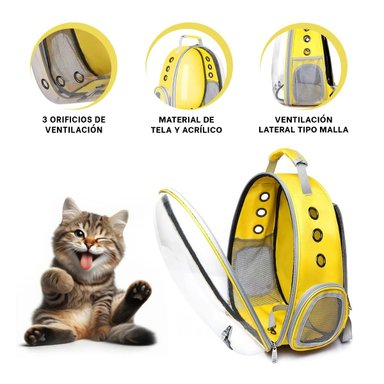 PACK4 BOLSO BURBUJA PARA PETS EN AMARILLO Y+PAPEL DE REGALO