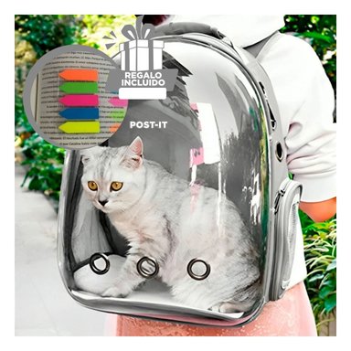 MORRAL BURBUJA PARA CAT EN PLOMO Y+BANDERITAS ADHESIVAS